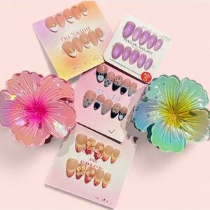 Colorful Press-On Nail Set